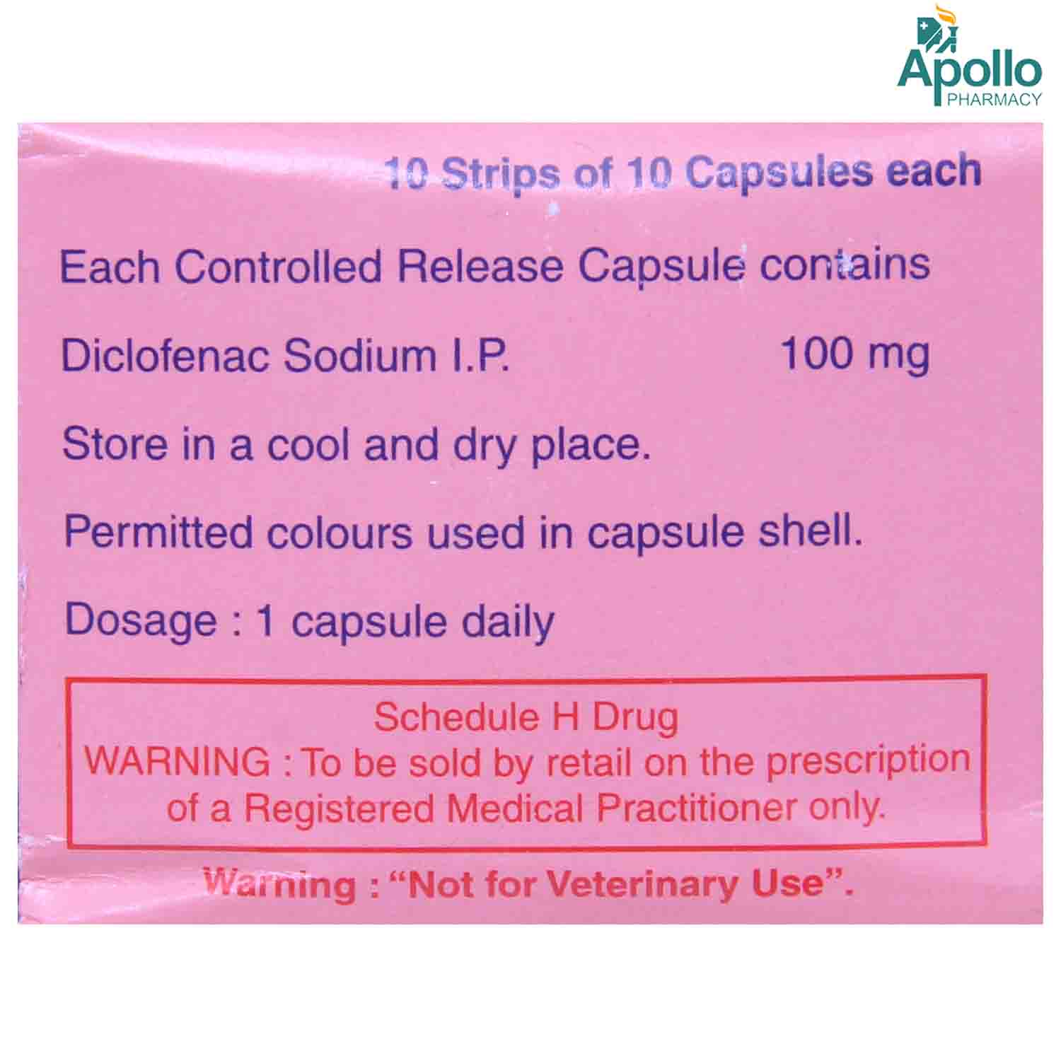 Subsyde-CR Capsule 10's, Pack of 10 CAPSULES Subsyde-CR Capsule 10's, Pack of 10 CAPSULES