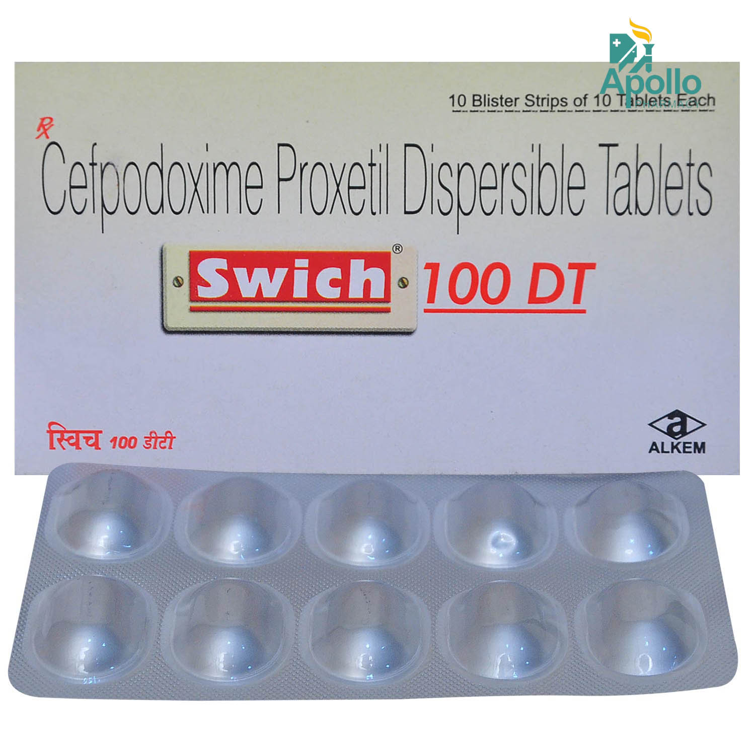 Swich DT 100 mg Tablet 10's, Pack of 10 TABLETS Swich DT 100 mg Tablet 10's, Pack of 10 TABLETS
