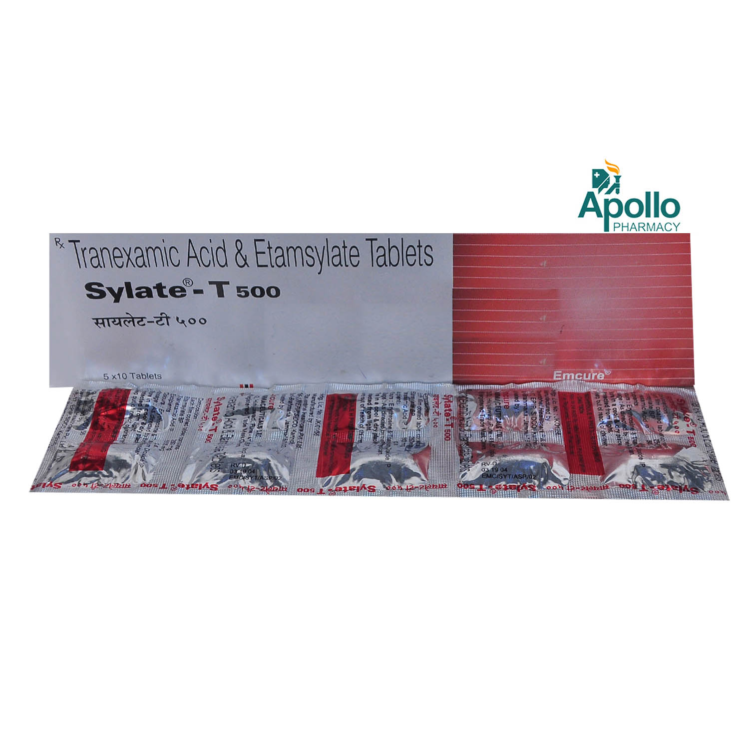 Sylate T 500 Tablet 10's, Pack of 10 Sylate T 500 Tablet 10's, Pack of 10