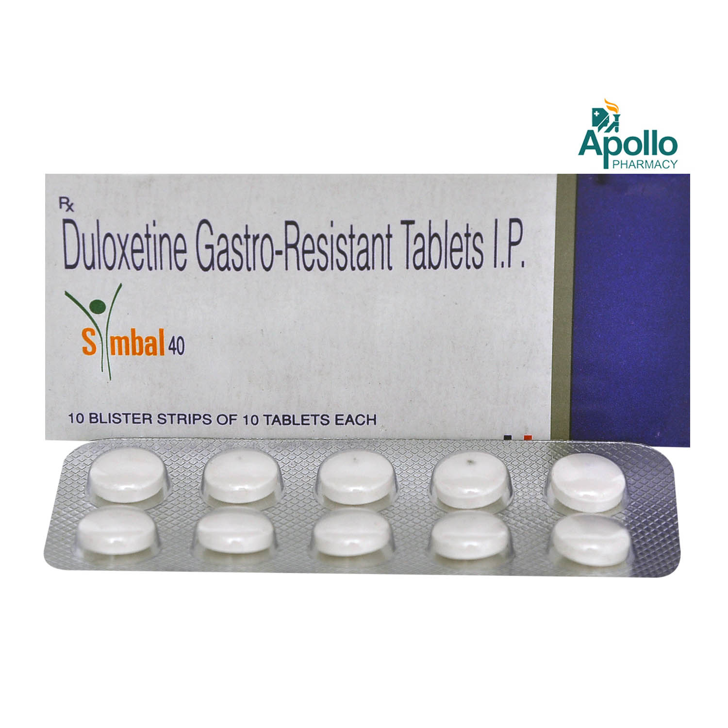 Symbal 40 Tablet 10's, Pack of 10 TABLETS Symbal 40 Tablet 10's, Pack of 10 TABLETS