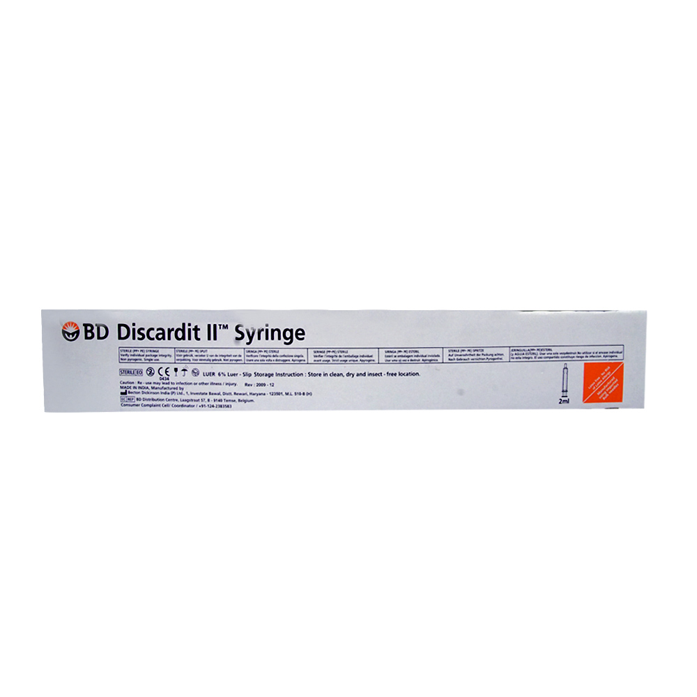 BD Discarditii Syringes 2ml Price, Uses, Side Effects, Composition Apollo Pharmacy