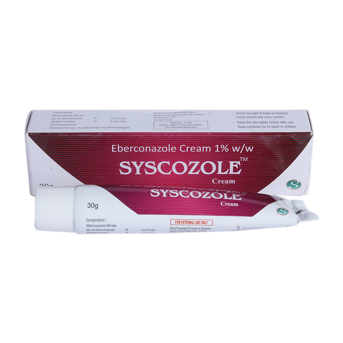 Syscozole 1%W/W Cream 30Gm, Pack of 1 Ointment Syscozole 1%W/W Cream 30Gm, Pack of 1 Ointment