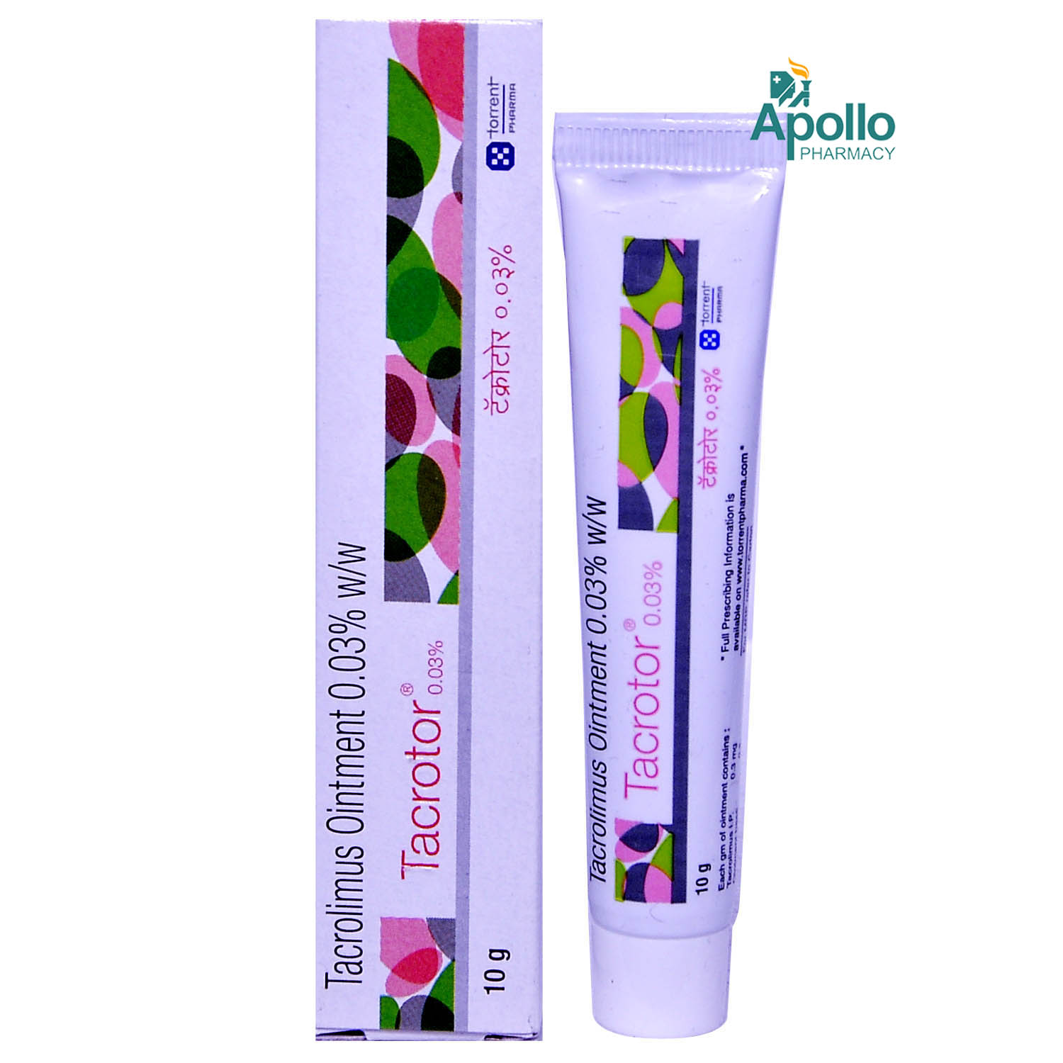 Tacrotor 0.03% Ointment 10 gm, Pack of 1 OINTMENT Tacrotor 0.03% Ointment 10 gm, Pack of 1 OINTMENT