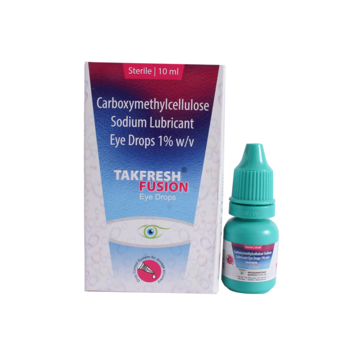 Buy Takfresh Fusion 1%W/V Eye Drops 10ml Online