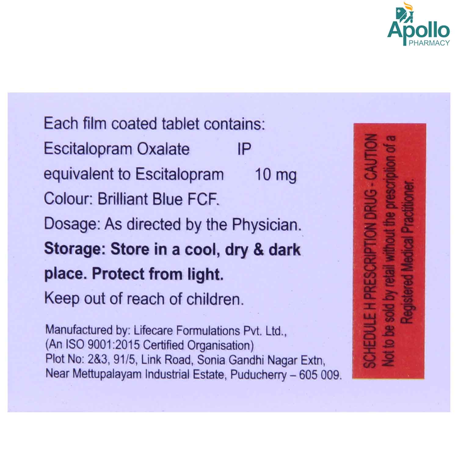 TALOZ 10MG TABLET 10'S, Pack of 10 TabletS TALOZ 10MG TABLET 10'S, Pack of 10 TabletS