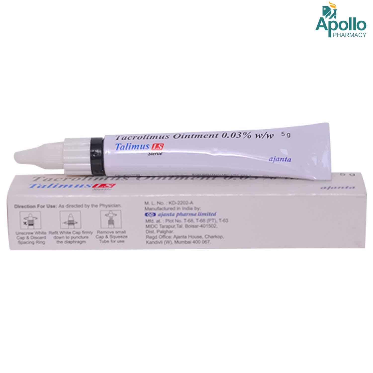 Talimus LS Ointment 5 gm, Pack of 1 OINTMENT Talimus LS Ointment 5 gm, Pack of 1 OINTMENT