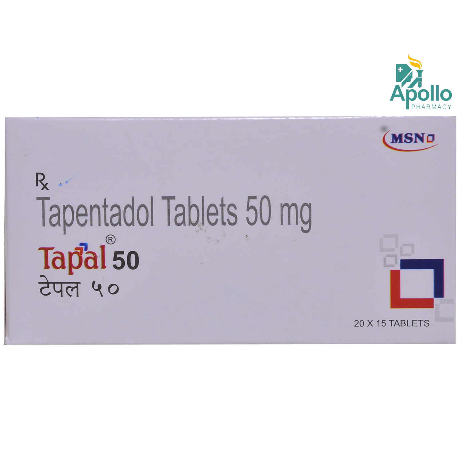 Tapal 50 mg Tablet 15's, Pack of 15 TABLETS Tapal 50 mg Tablet 15's, Pack of 15 TABLETS