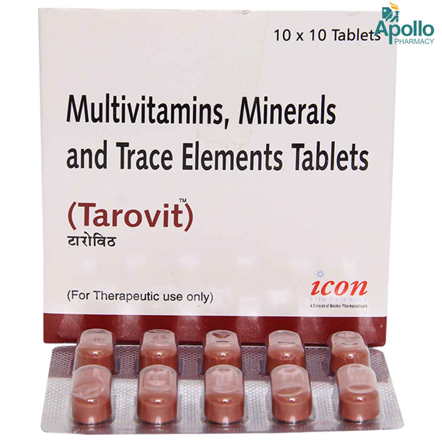 Tarovit Tablet 10's, Pack of 10 Tarovit Tablet 10's, Pack of 10