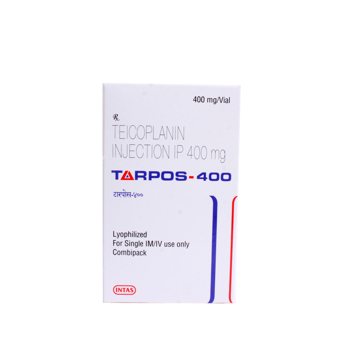 Tarpos 400mg Injection 1's, Pack of 1 INJECTION Tarpos 400mg Injection 1's, Pack of 1 INJECTION