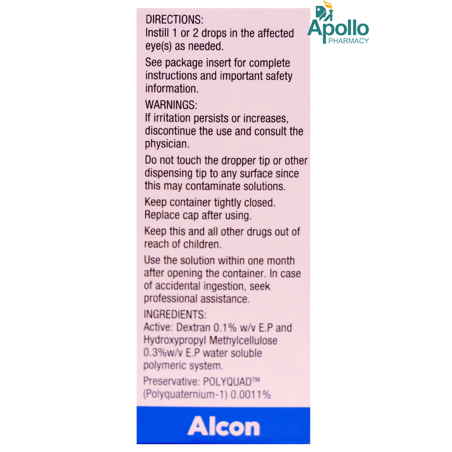 Tears Naturale II Lubricant Eye Drops 10 ml, Pack of 1 EYE DROPS Tears Naturale II Lubricant Eye Drops 10 ml, Pack of 1 EYE DROPS