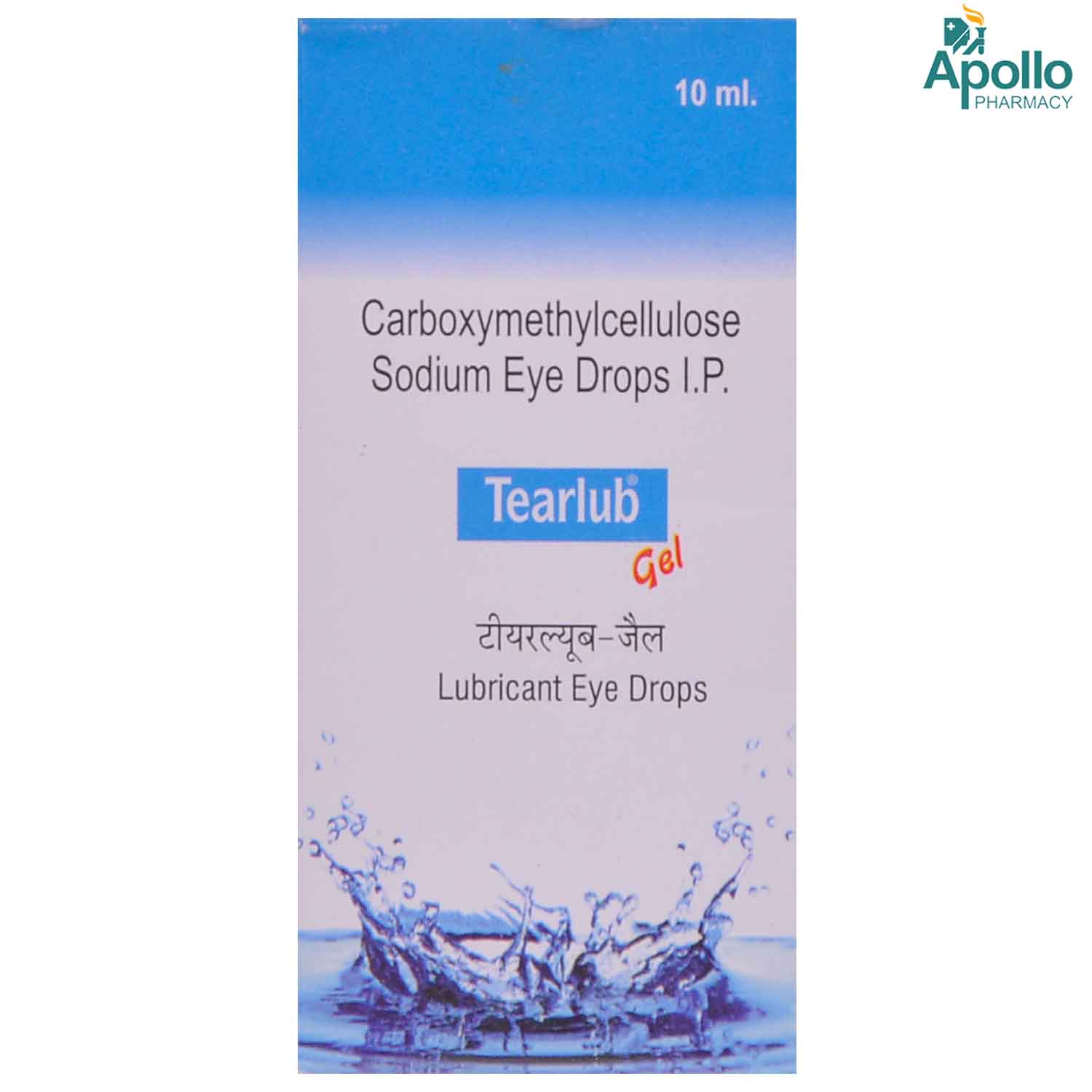 Tearlub Gel Eye Drops 10 ml, Pack of 1 EYE DROPS Tearlub Gel Eye Drops 10 ml, Pack of 1 EYE DROPS