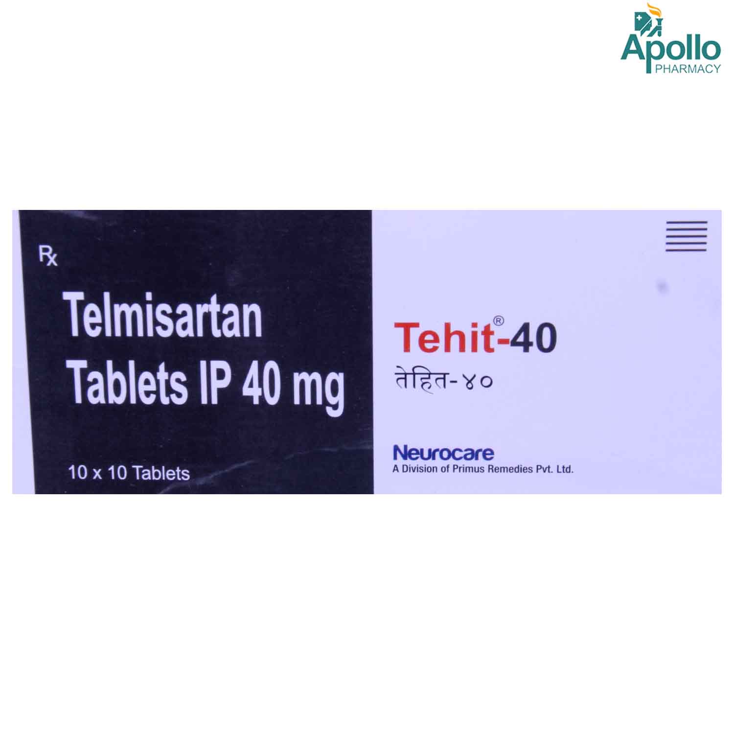 TEHIT 40MG TABLET 10'S, Pack of 10 TabletS TEHIT 40MG TABLET 10'S, Pack of 10 TabletS
