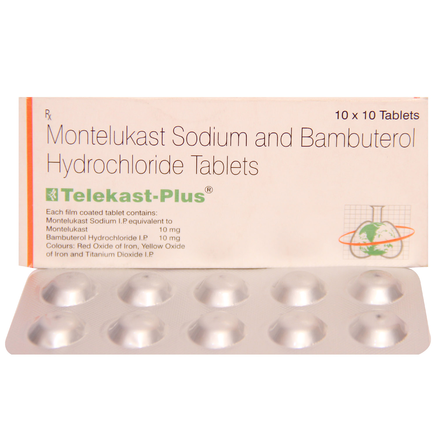 Telekast Plus Tablet 10's, Pack of 10 TABLETS Telekast Plus Tablet 10's, Pack of 10 TABLETS