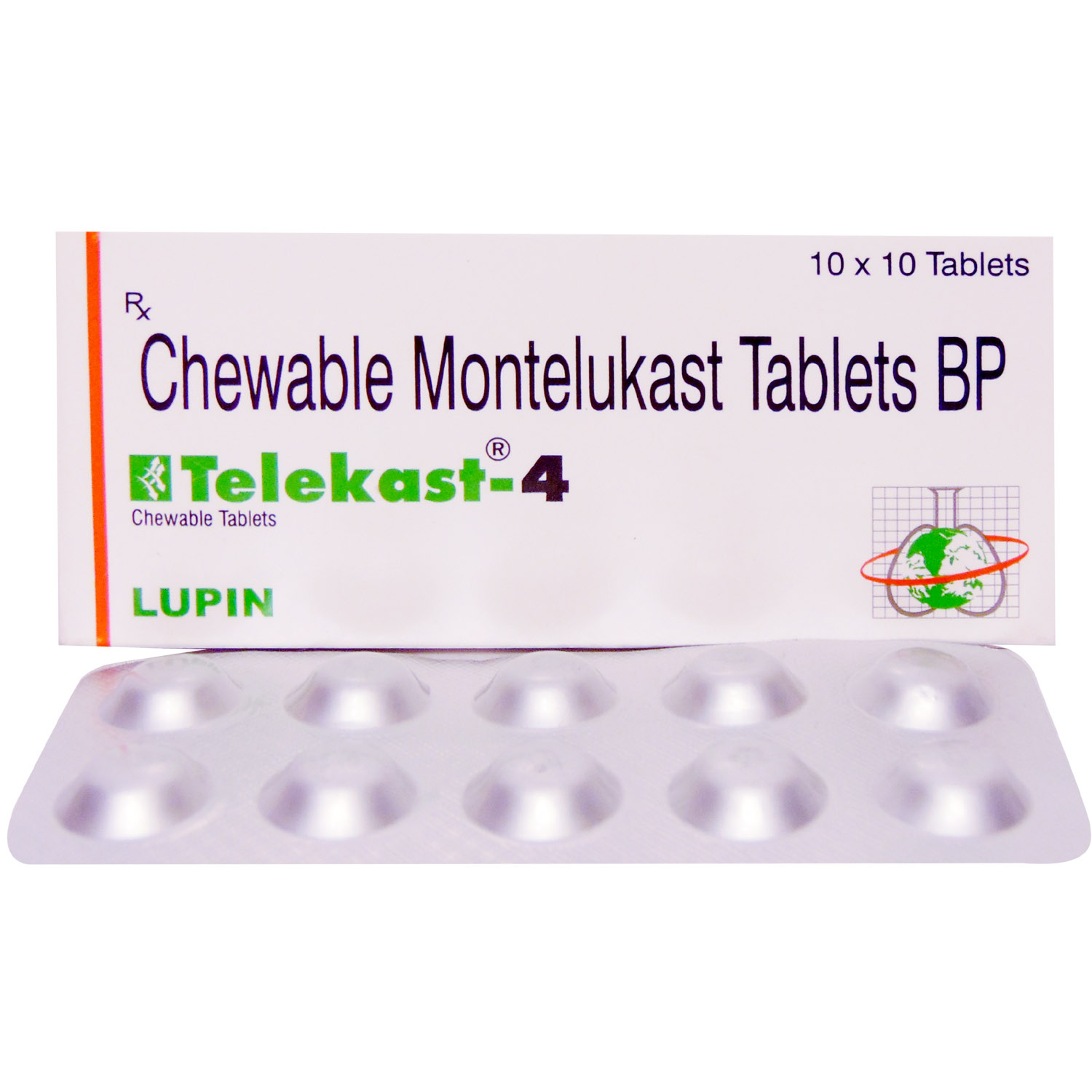 Telekast-4 Tablet 10's, Pack of 10 TABLETS Telekast-4 Tablet 10's, Pack of 10 TABLETS