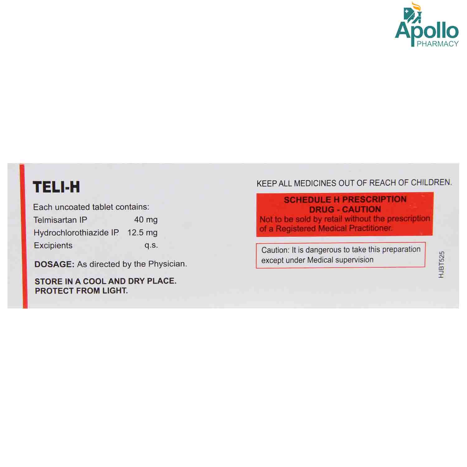 Teli-H Tablet 10's, Pack of 10 Teli-H Tablet 10's, Pack of 10