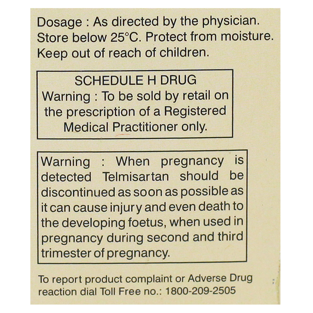 Telista Plus 20 Tablet 10's, Pack of 10 Telista Plus 20 Tablet 10's, Pack of 10