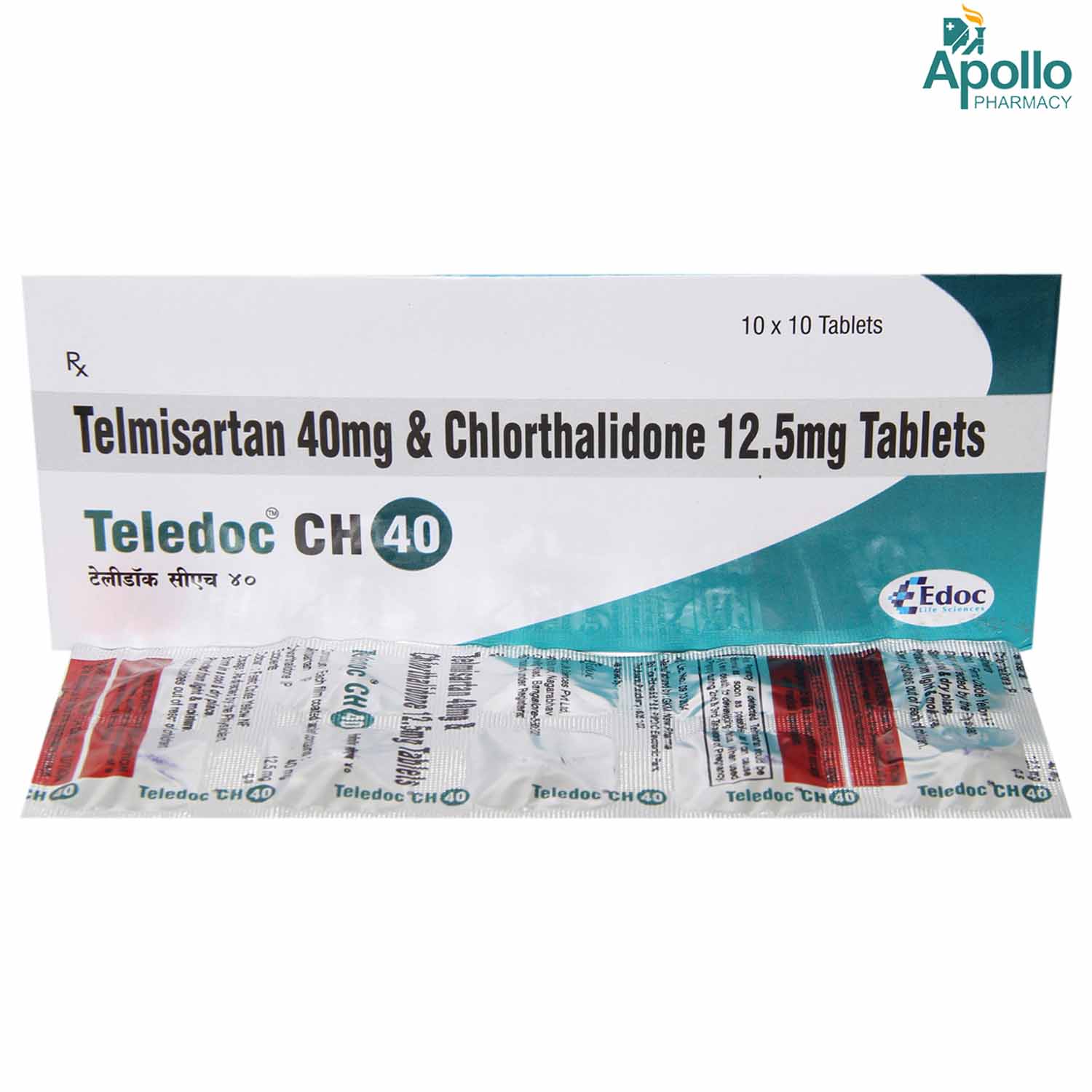 Teledoc CH 40 Tablet 10's, Pack of 10 TabletS Teledoc CH 40 Tablet 10's, Pack of 10 TabletS