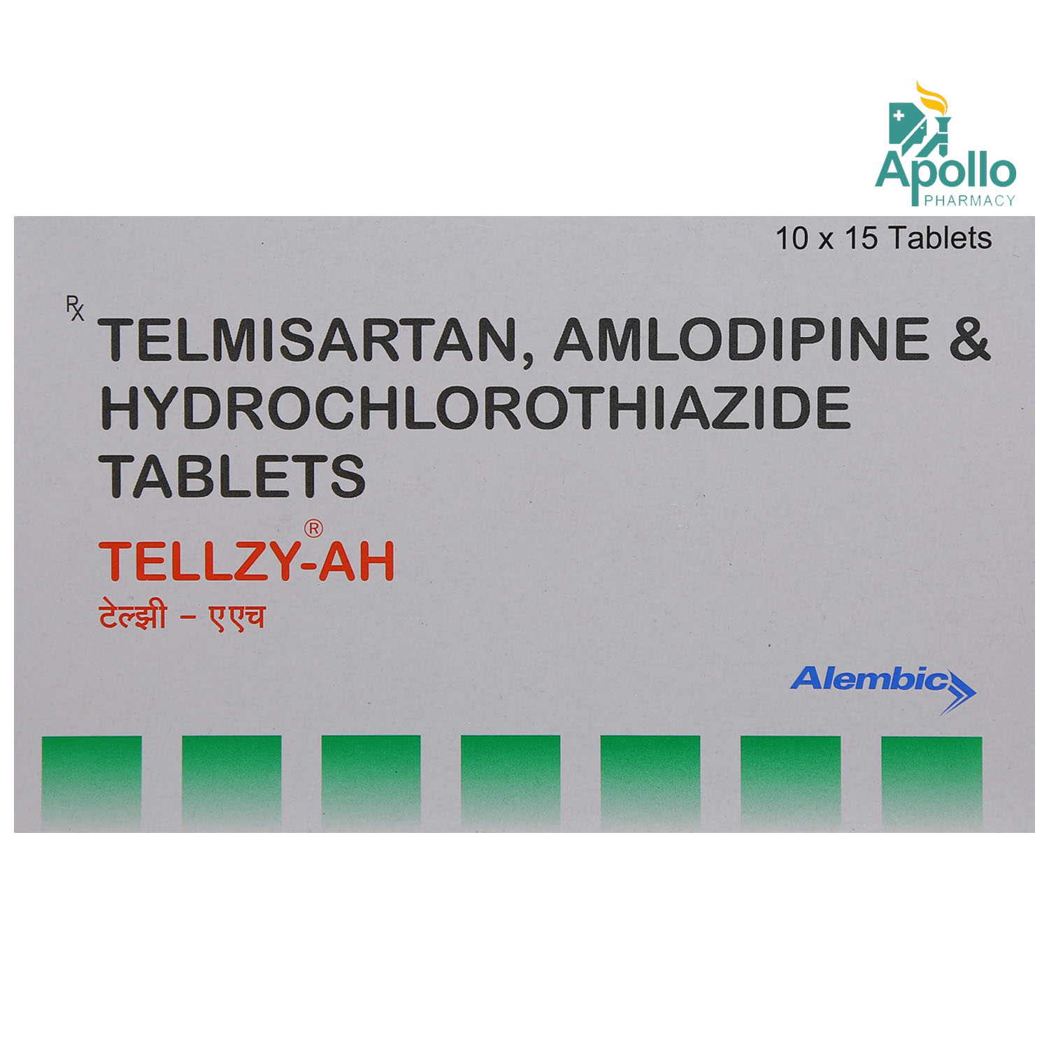 Tellzy-AH Tablet 15's, Pack of 15 TABLETS Tellzy-AH Tablet 15's, Pack of 15 TABLETS