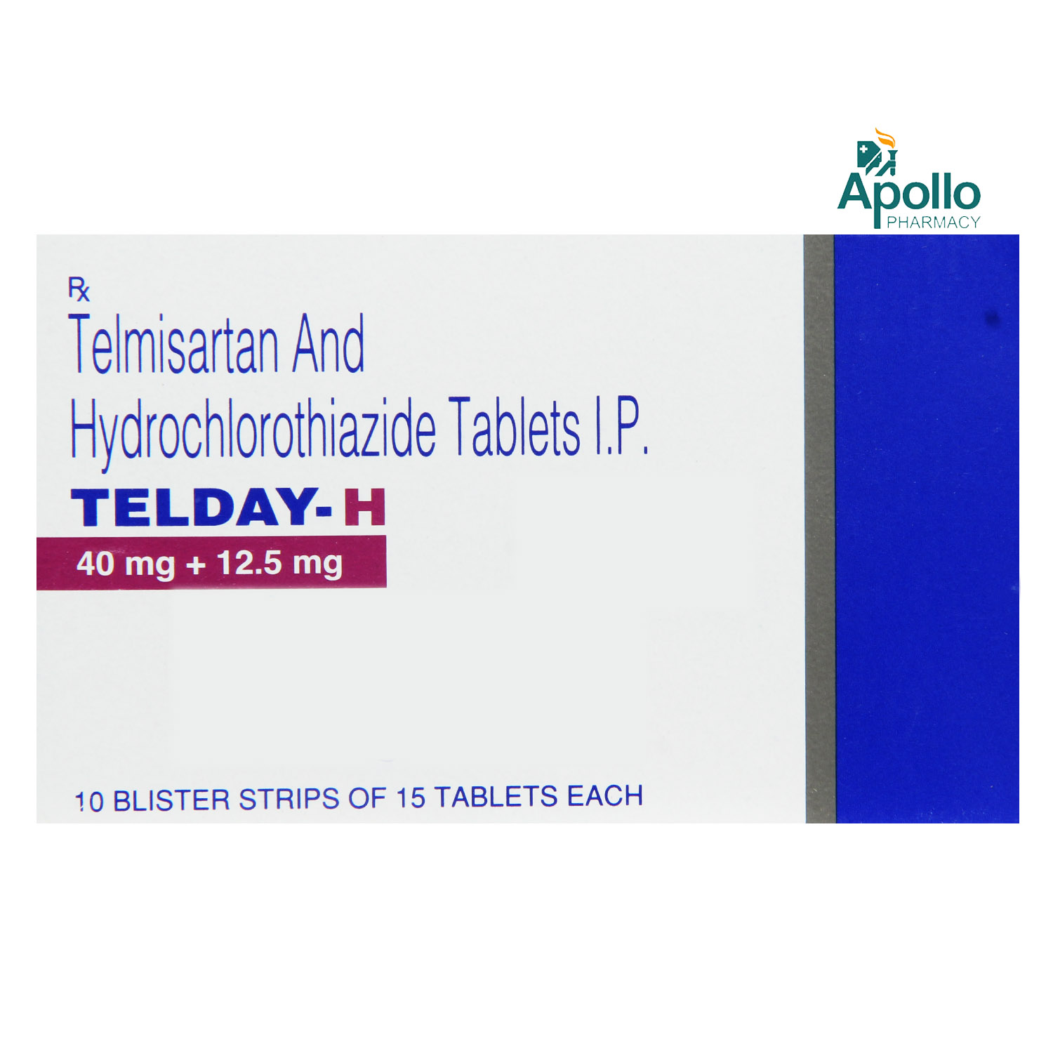 Telday-H Tablet 15's, Pack of 15 Telday-H Tablet 15's, Pack of 15
