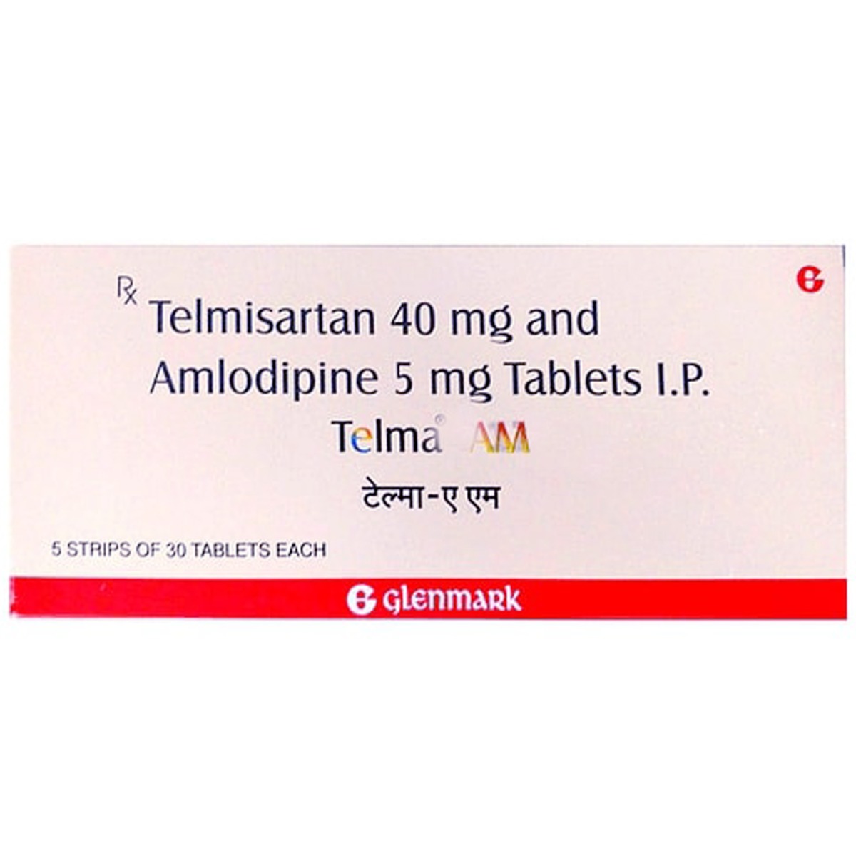 Telma AM Tablet 30's, Pack of 30 TABLETS Telma AM Tablet 30's, Pack of 30 TABLETS