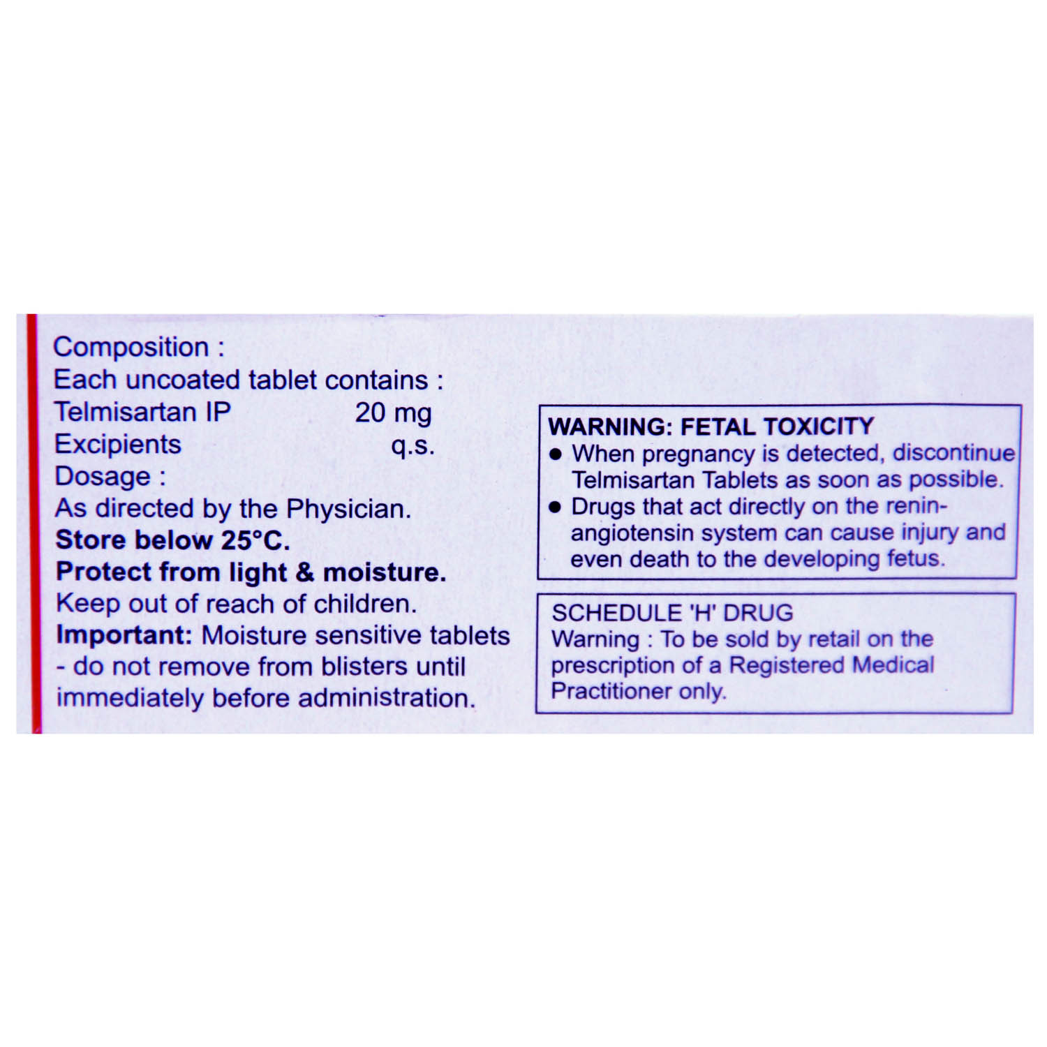 Temsan 20 Tablet 15's, Pack of 15 TABLETS Temsan 20 Tablet 15's, Pack of 15 TABLETS