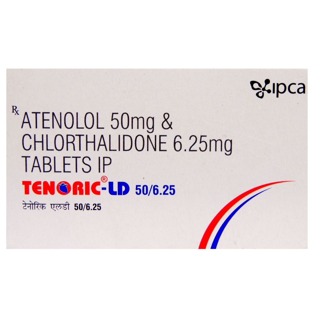 Buy Tenoric LD 50/6.25 mg Tablet 10's Online