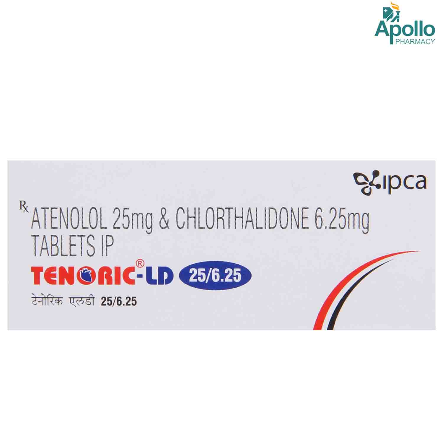 Buy Tenoric LD 25/6.25 Tablet 10's Online