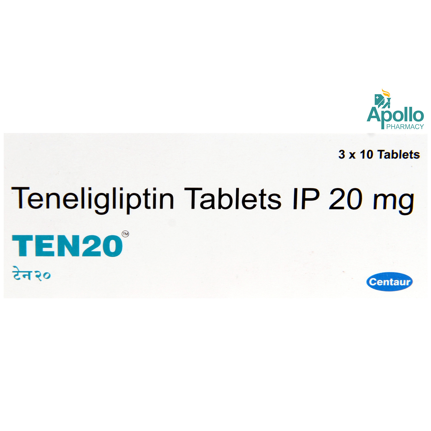 Ten20 Tablet 10's, Pack of 10 TABLETS Ten20 Tablet 10's, Pack of 10 TABLETS