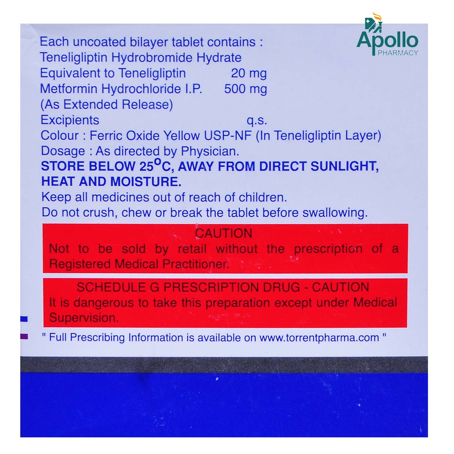 Teneza-M 500 Tablet 10's, Pack of 10 TABLETS Teneza-M 500 Tablet 10's, Pack of 10 TABLETS