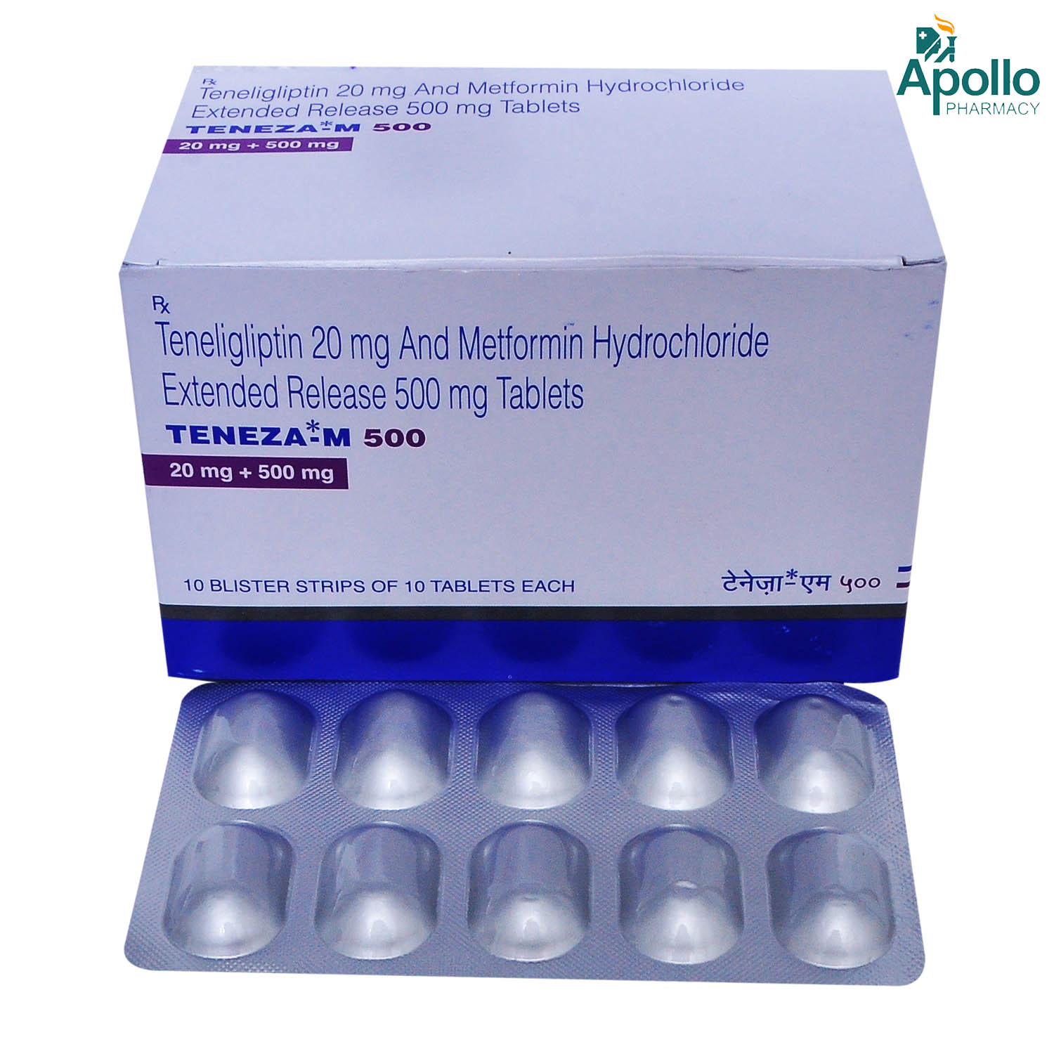 Teneza-M 500 Tablet 10's, Pack of 10 TABLETS Teneza-M 500 Tablet 10's, Pack of 10 TABLETS