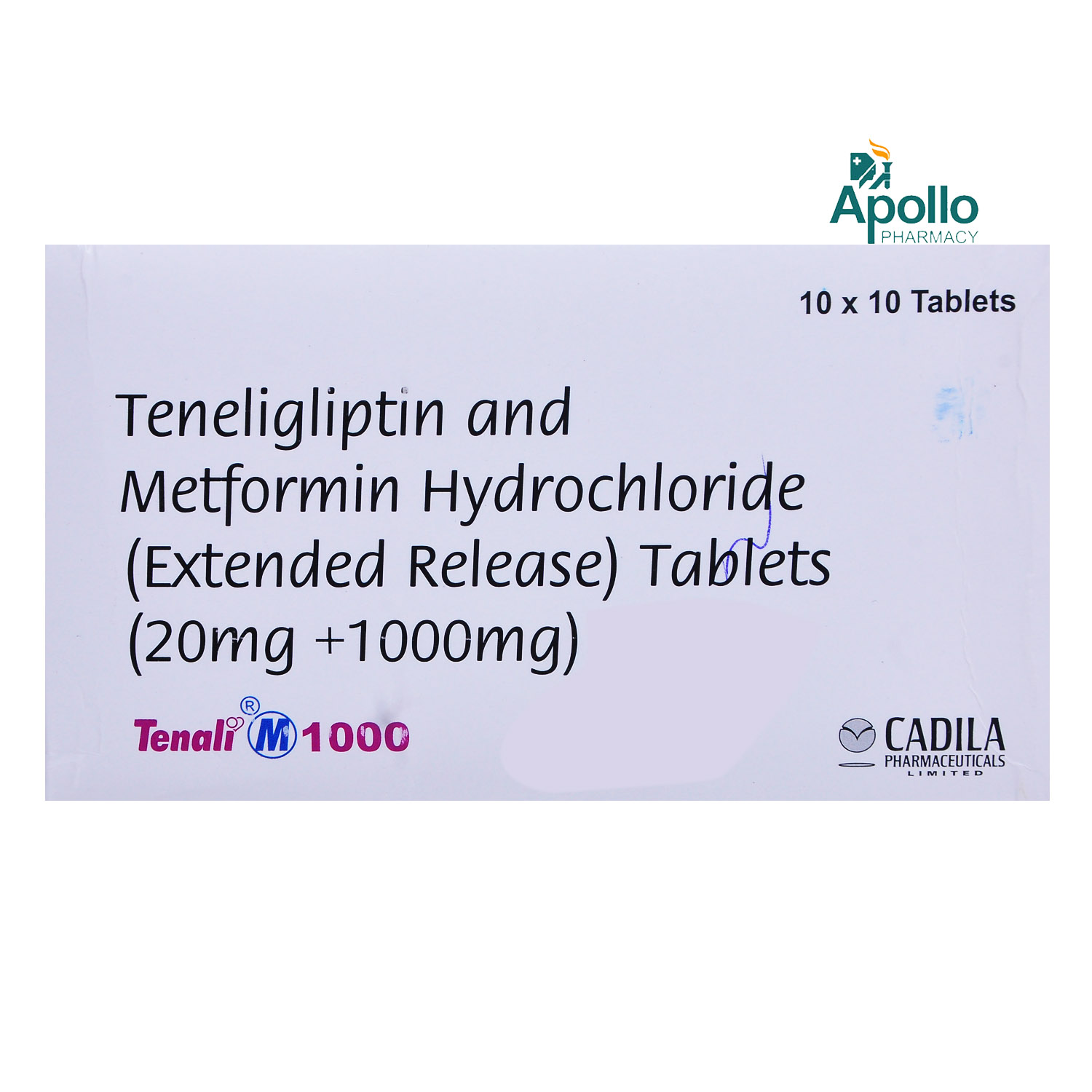 Tenali M 1000 Tablet 10's, Pack of 10 TABLETS Tenali M 1000 Tablet 10's, Pack of 10 TABLETS