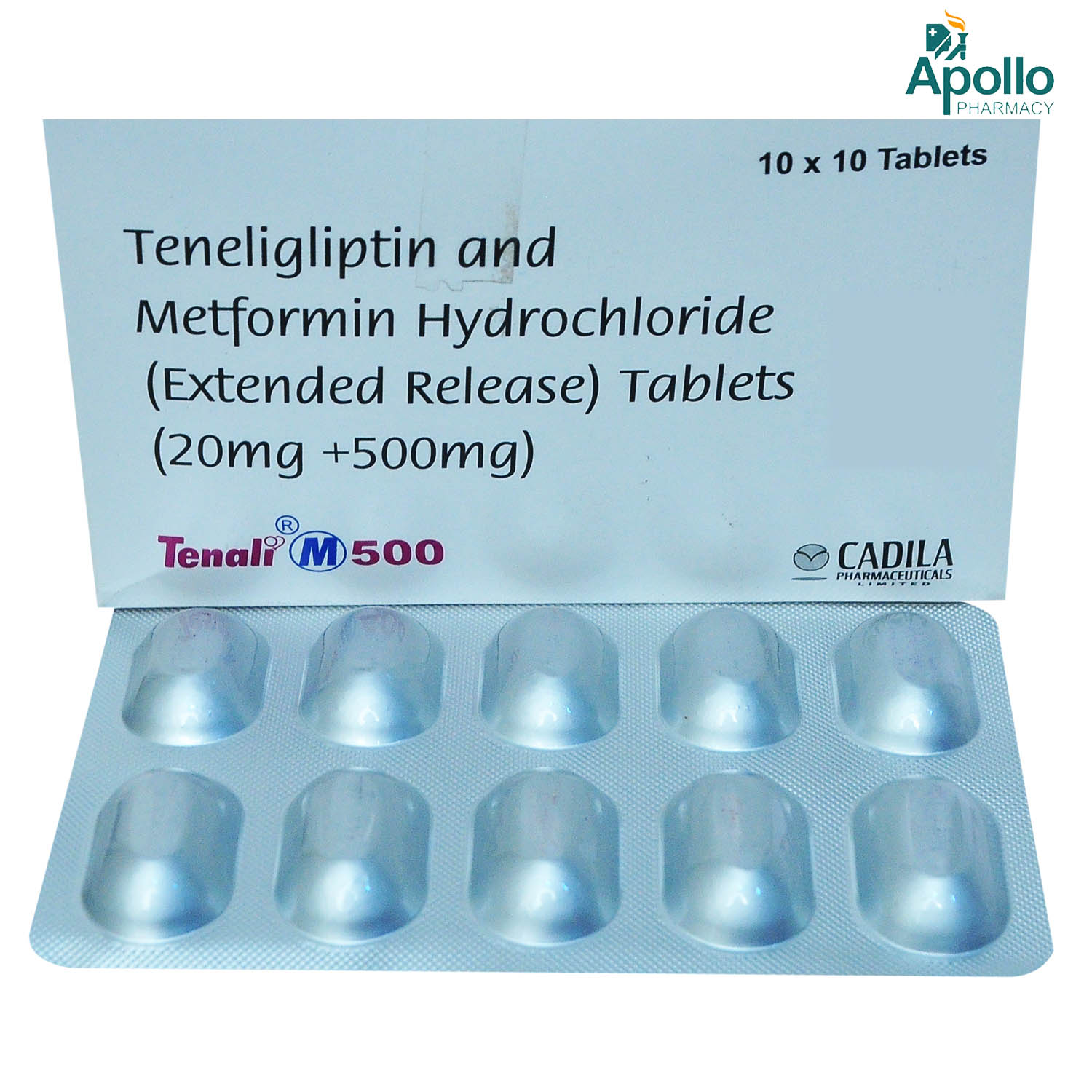 Tenali M 500 Tablet 10's, Pack of 10 TABLETS Tenali M 500 Tablet 10's, Pack of 10 TABLETS