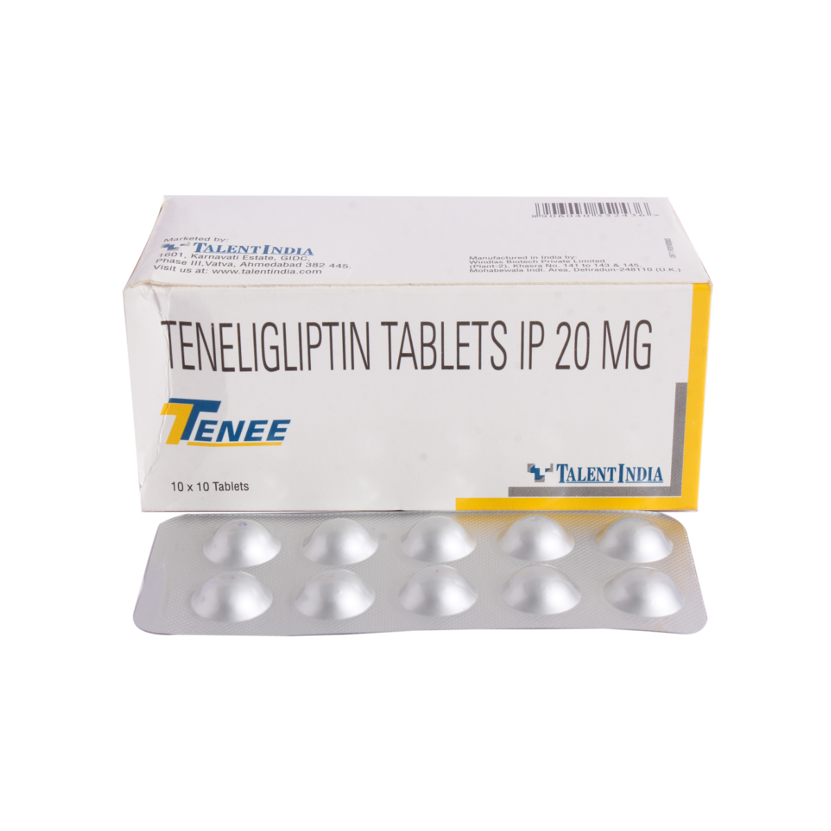 Tenee Tablet 10's, Pack of 10 TABLETS Tenee Tablet 10's, Pack of 10 TABLETS