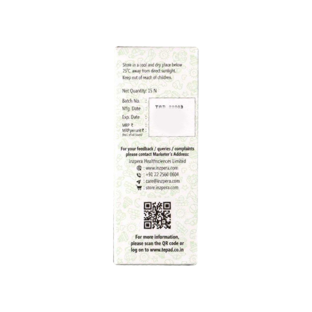 Tep-AD Vanilla Flavour Sachet 15's, Pack of 1 Tep-AD Vanilla Flavour Sachet 15's, Pack of 1