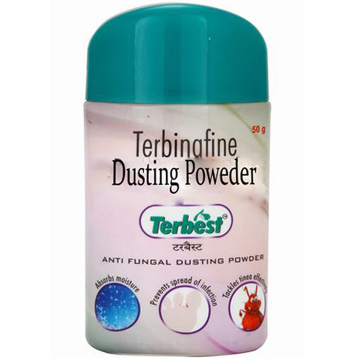 Terbest Dusting Powder 50 gm, Pack of 1 POWDER Terbest Dusting Powder 50 gm, Pack of 1 POWDER