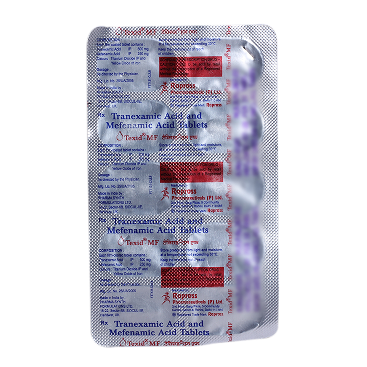 Texid MF Tablet 10's, Pack of 10 Texid MF Tablet 10's, Pack of 10