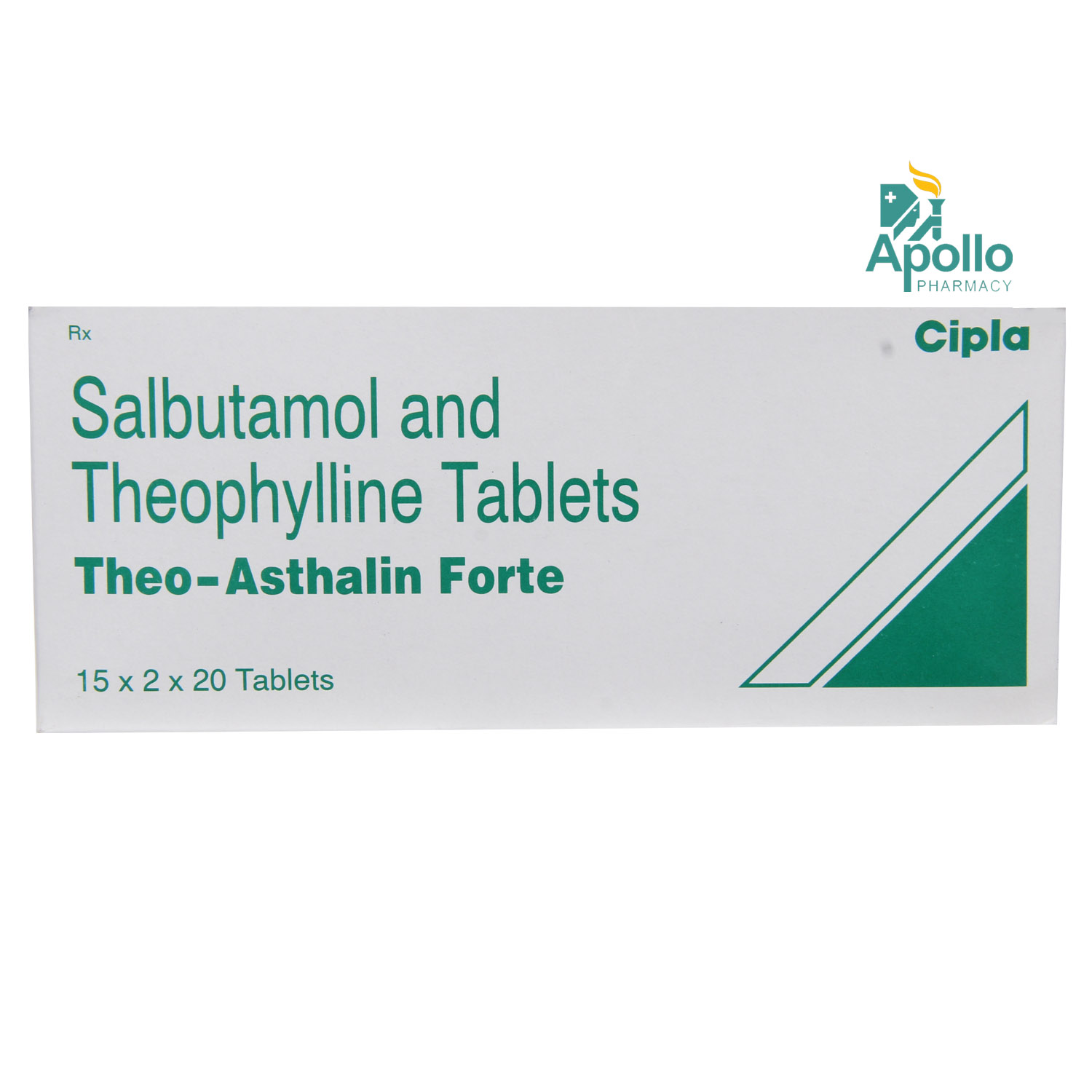 Buy Theo-Asthalin Forte Tablet 20's Online