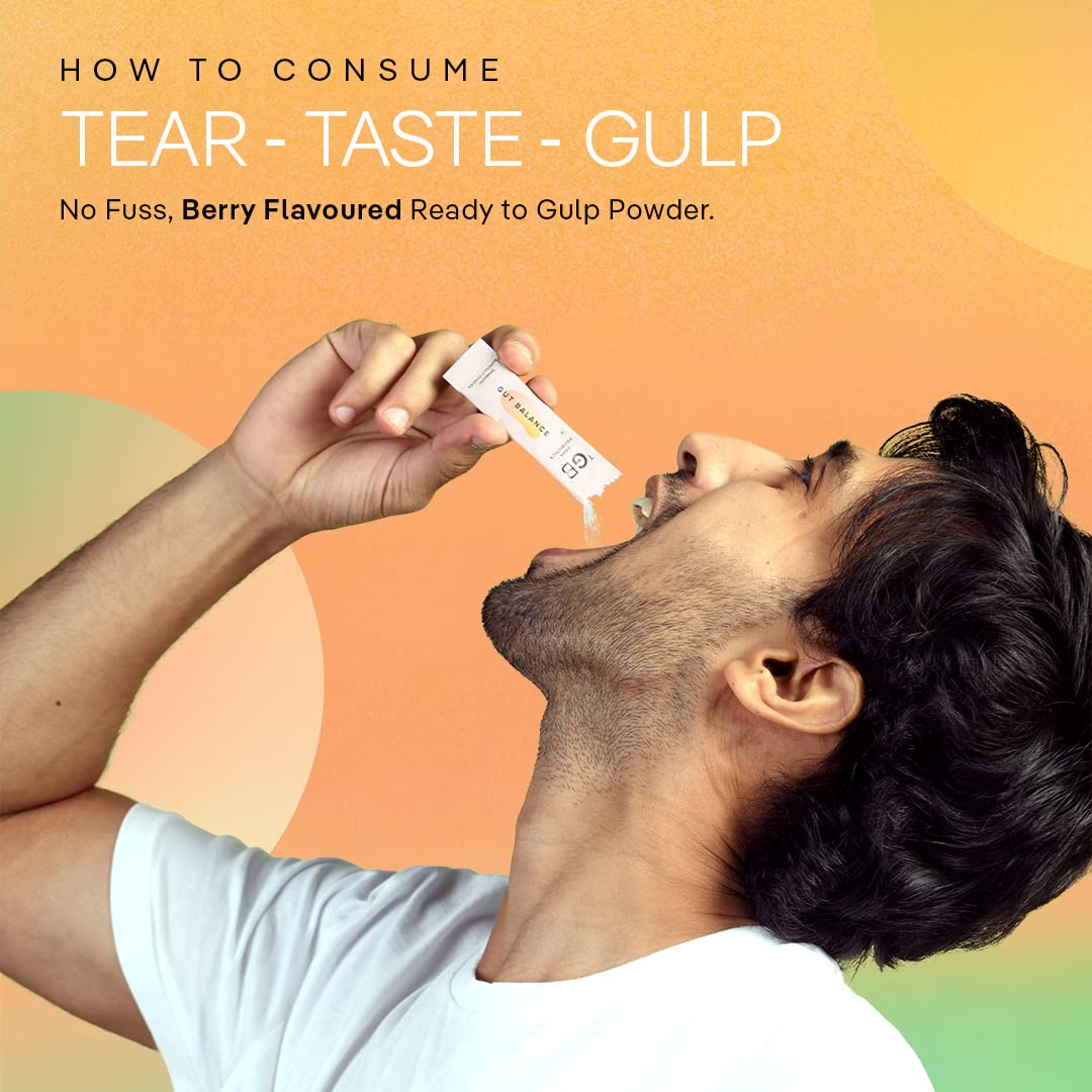 The Good Bug Gut Balance Synbiotic Supergut Powder for Gut & Digestive Health, 1.2 gm x 15 Sachets, Pack of 1 The Good Bug Gut Balance Synbiotic Supergut Powder for Gut & Digestive Health, 1.2 gm x 15 Sachets, Pack of 1