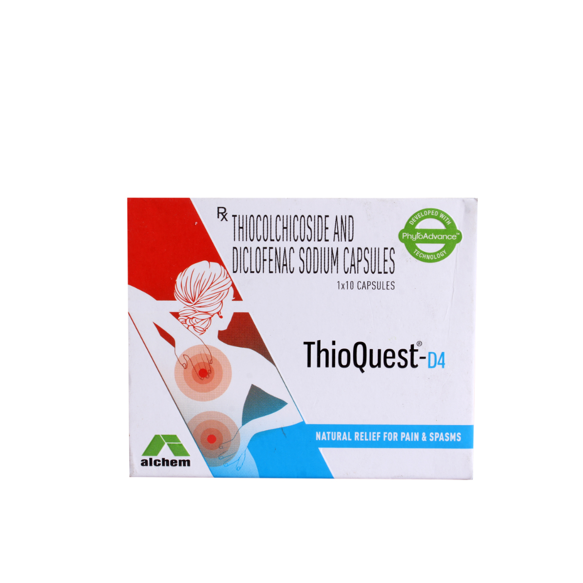 Thioquest D4 Mg Tablet 10's, Pack of 10 Thioquest D4 Mg Tablet 10's, Pack of 10