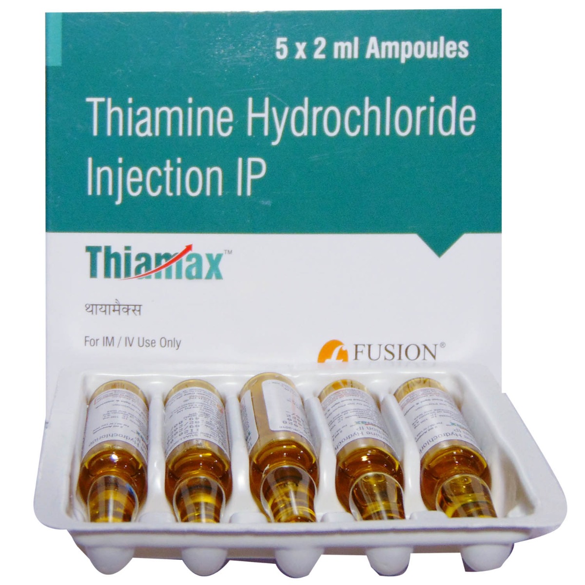 Thiamax Injection 100Mg 2 ml, Pack of 1 INJECTION Thiamax Injection 100Mg 2 ml, Pack of 1 INJECTION