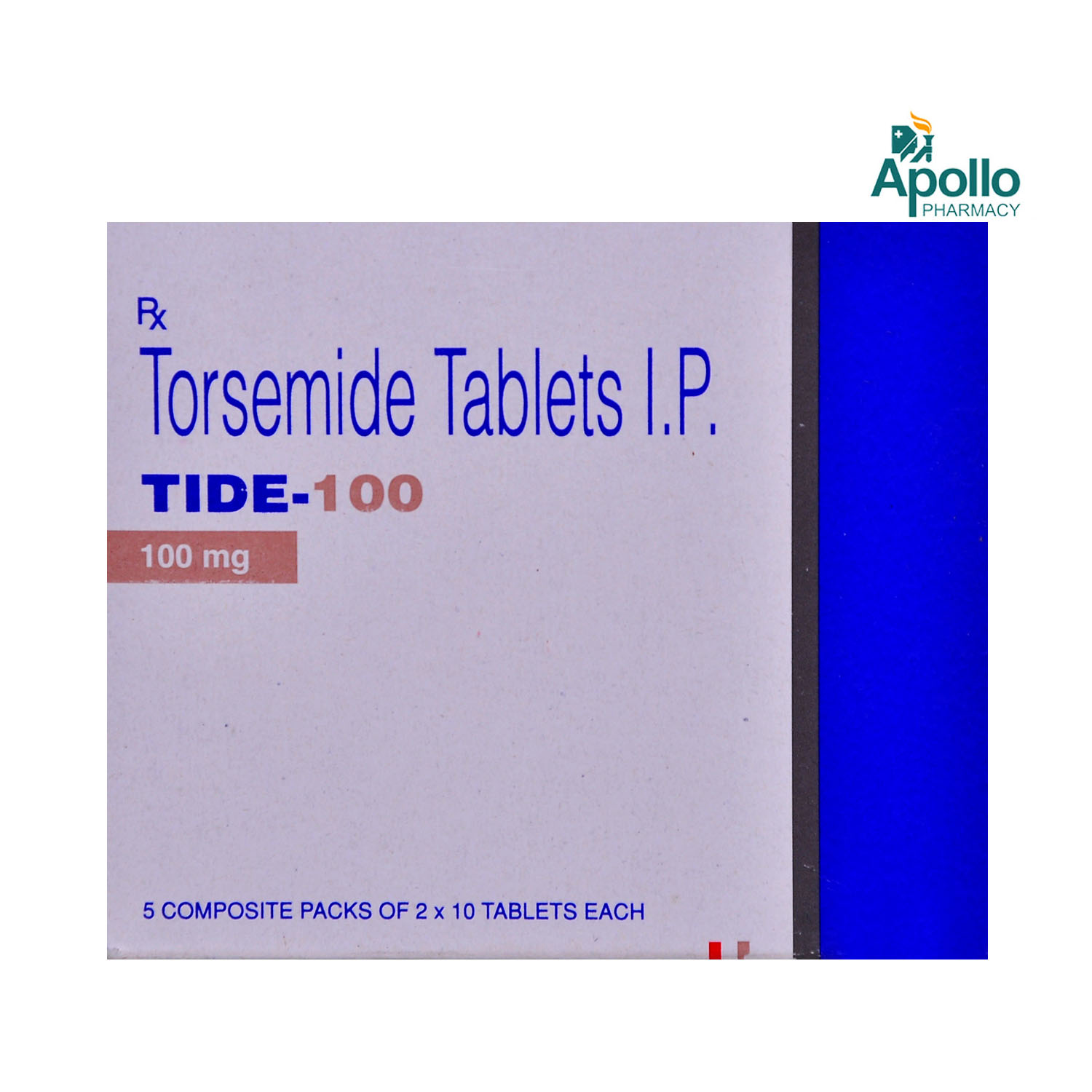 Tide-100 Tablet 10's, Pack of 10 TABLETS Tide-100 Tablet 10's, Pack of 10 TABLETS