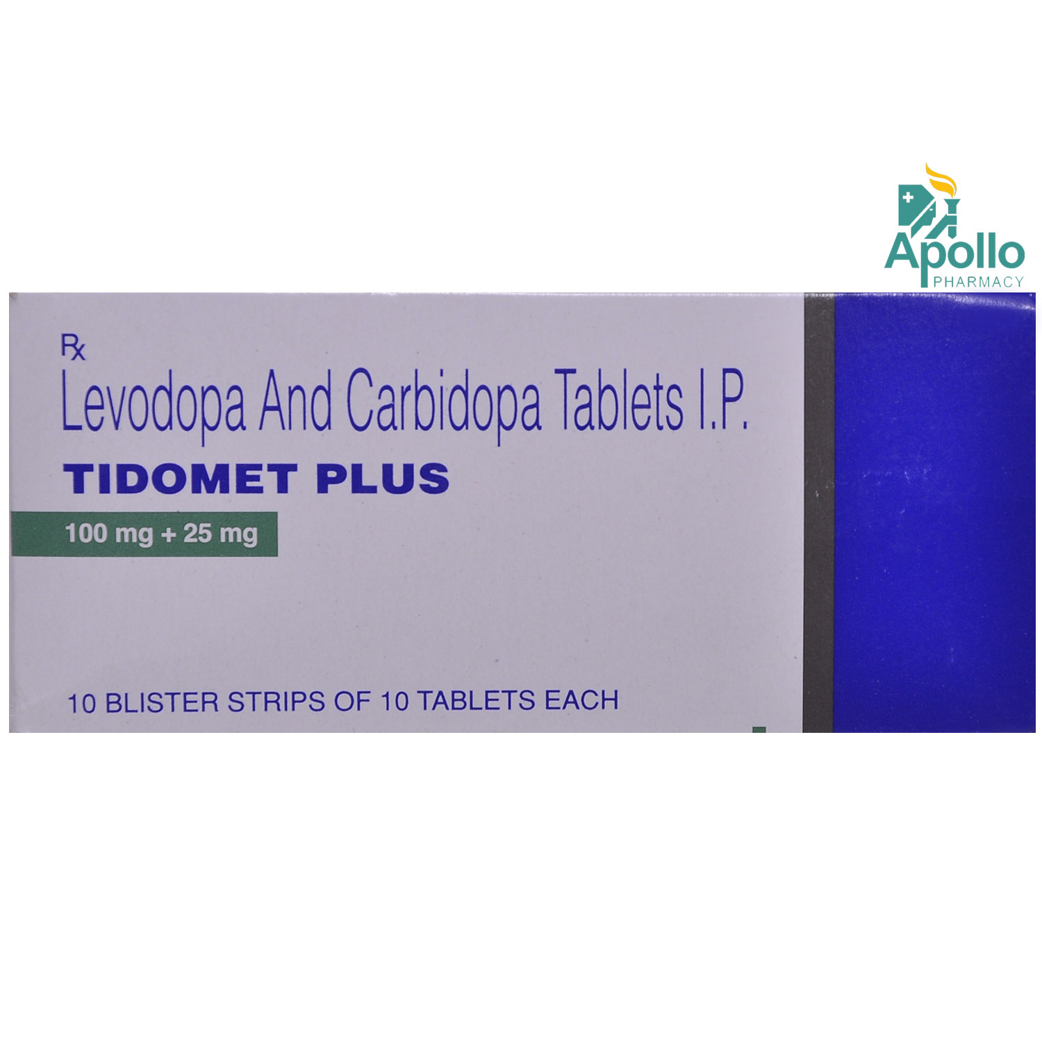 Tidomet Plus 25 Tablet 10's, Pack of 10 TABLETS Tidomet Plus 25 Tablet 10's, Pack of 10 TABLETS