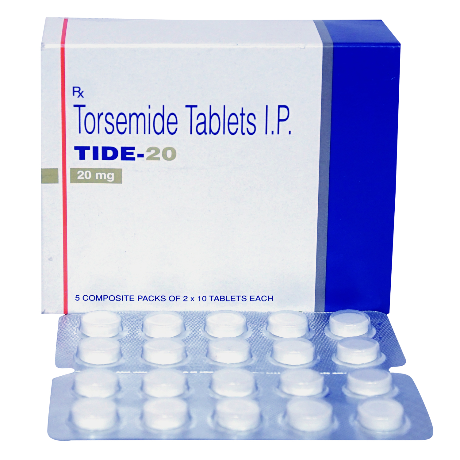 Tide-20 Tablet 10's, Pack of 10 TABLETS Tide-20 Tablet 10's, Pack of 10 TABLETS