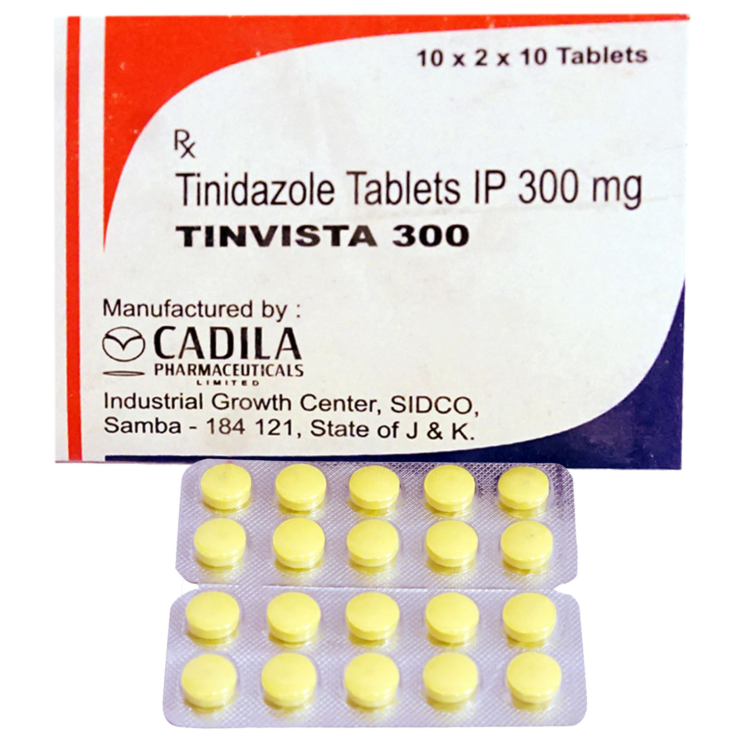TINVISTA 300MG TABLET, Pack of 10 TABLETS TINVISTA 300MG TABLET, Pack of 10 TABLETS