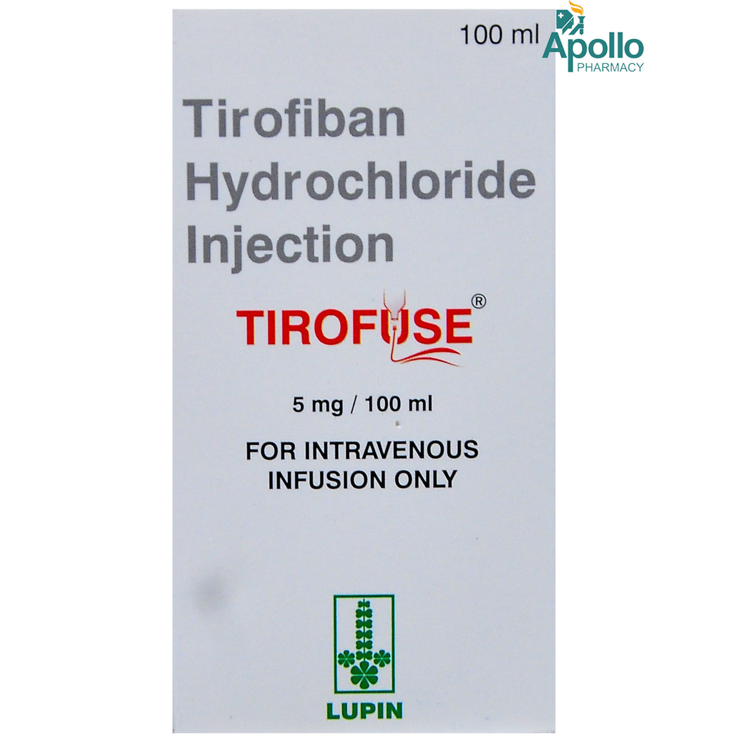 TIROFUSE INJECTION 100ML, Pack of 1 INJECTION TIROFUSE INJECTION 100ML, Pack of 1 INJECTION