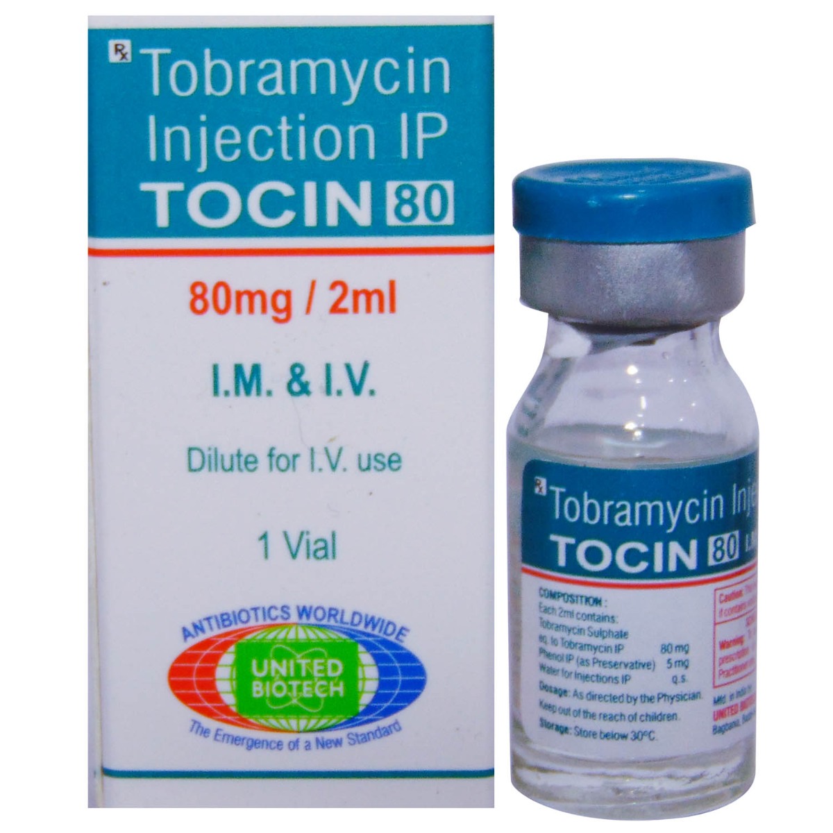Tocin 80 mg Injection 2 ml, Pack of 1 Injection Tocin 80 mg Injection 2 ml, Pack of 1 Injection