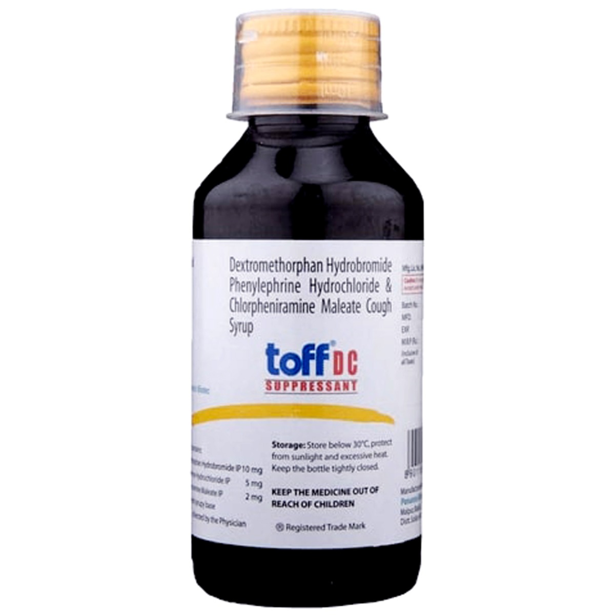 Toff DC Syrup 100 ml, Pack of 1 SYRUP Toff DC Syrup 100 ml, Pack of 1 SYRUP