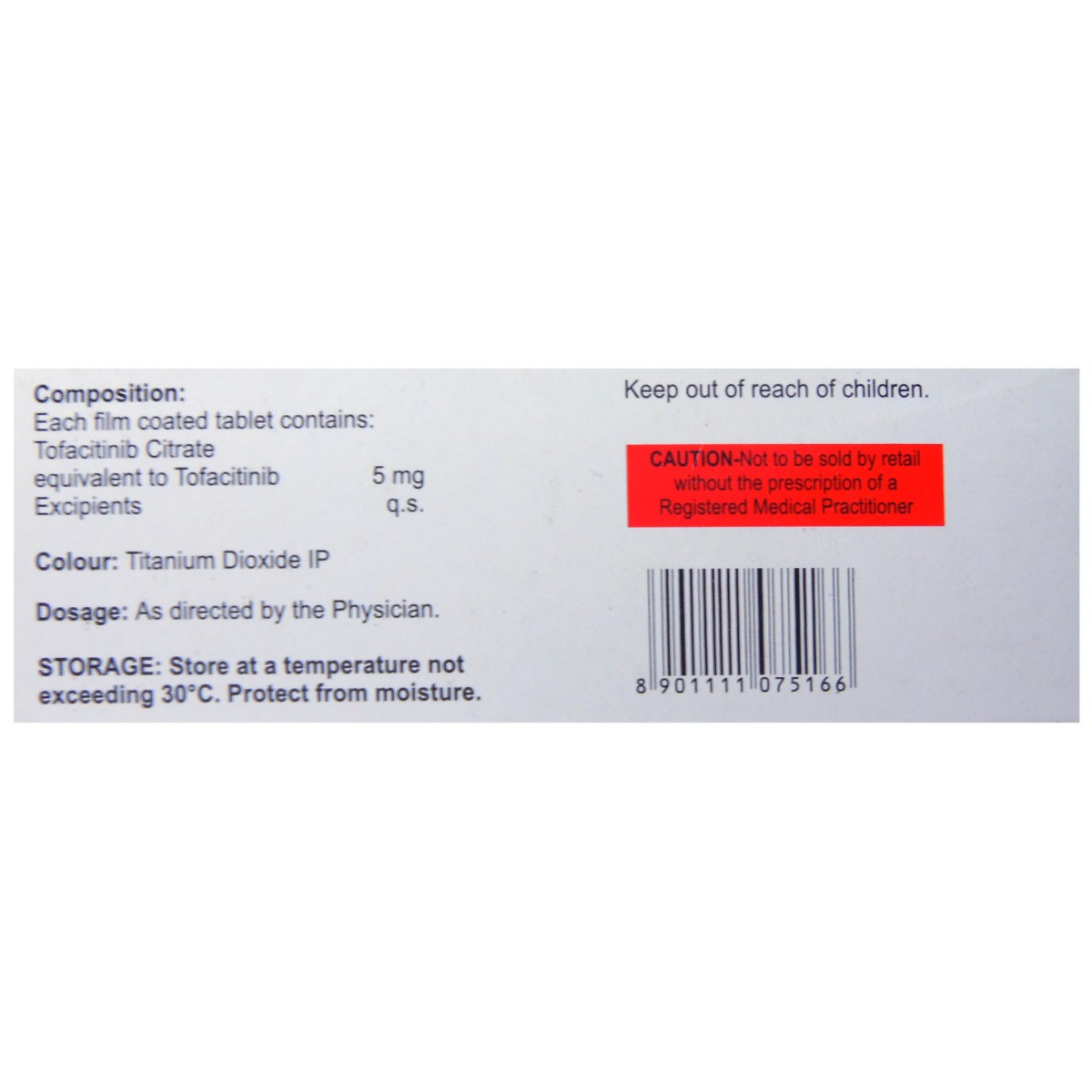 Tofanta 5 New Tablet 10's, Pack of 10 TabletS Tofanta 5 New Tablet 10's, Pack of 10 TabletS