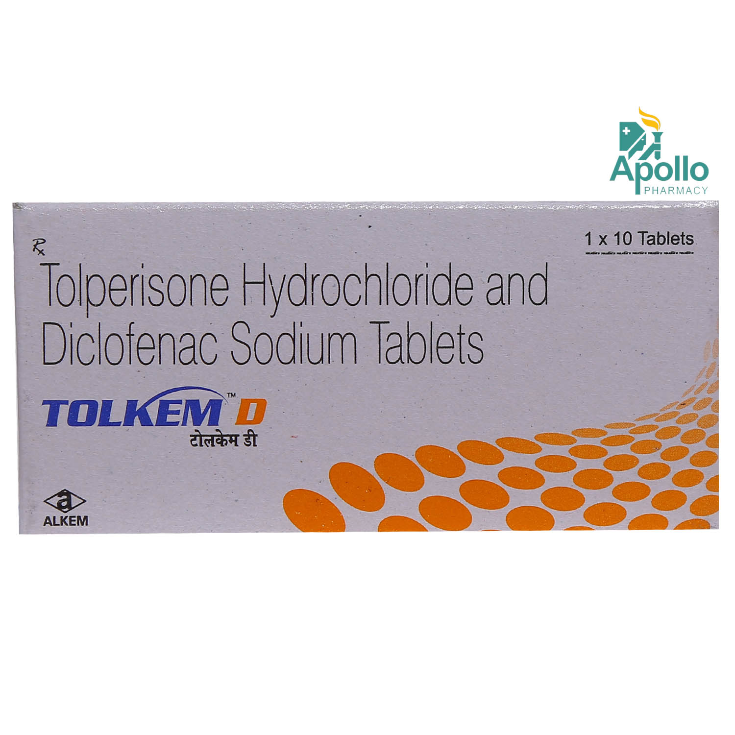 Tolkem D Tablet 10's, Pack of 10 TABLETS Tolkem D Tablet 10's, Pack of 10 TABLETS