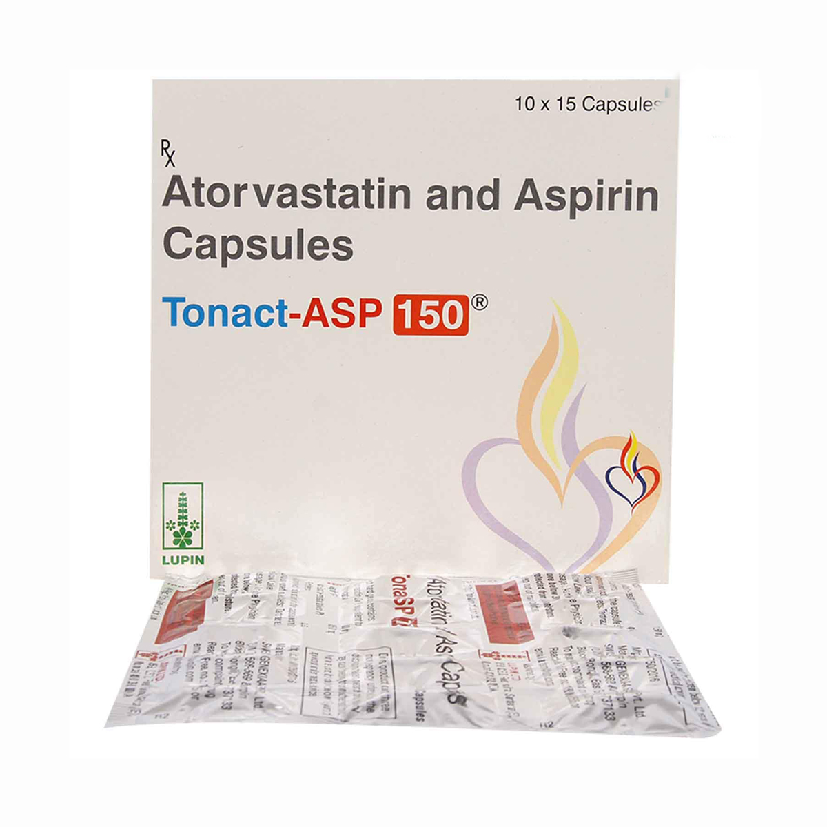 Tonact ASP 150 Capsule 15's, Pack of 15 CAPSULES Tonact ASP 150 Capsule 15's, Pack of 15 CAPSULES